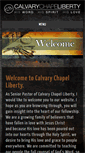 Mobile Screenshot of calvaryliberty.com